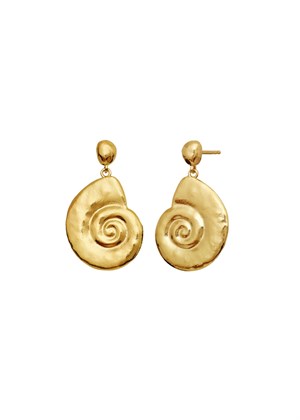 Malibu earrings Gold Maanesten 